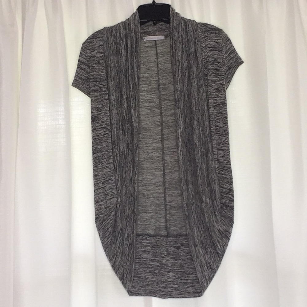 Grey kimono style wrap